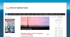 Desktop Screenshot of hvidovre-sejlklub.dk
