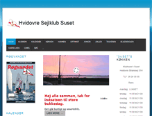 Tablet Screenshot of hvidovre-sejlklub.dk